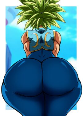 1girls 2024 2024s ass ass_bigger_than_head ass_focus back_view big_ass big_butt big_hips blue_sky bubble_ass bubble_butt butt_bigger_than_head butt_focus charge_sol chun-li_(cosplay) cloud clouds cosplay crossover crossover_cosplay dragon_ball dragon_ball_super fat_ass fat_butt female female_focus female_only green_hair highres huge_ass huge_butt kefla large_ass large_butt leggings muscular muscular_female ponytail pov saiyan solo solo_female solo_focus street_fighter street_fighter_alpha tagme thick thick_ass thick_butt thick_thighs thighs