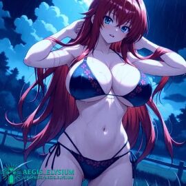 1girls 2025 aegis_elysium afternoon afternoon_sky ai-assisted ai-generated ai_art ai_generated ai_video animated animated_image animated_mp4 animation arm_up armpit armpits arms_down arms_up artist_name ass bikini bikini_bottom bikini_top black_bikini blue_eyes blush blushing_at_viewer blushing_female breasts bush camp camping cleavage cloud clouds day effect effects female female_focus female_only field field_background grabbing grabbing_breasts grass grass_field grassland hair_ornament headpiece hi_res high_quality high_res high_resolution high_school_dxd high_school_dxd_hero holding holding_breast holding_breasts holding_own_breast holding_own_breasts huge_breasts lake lakeside landscape large_ass large_breasts leaning_forward light light-skinned_female light_skin montage moon mountain mountains night night_sky phut_hon rain raining rainy red_hair rias_gremory ribbon shiny shiny_skin smile smiling smiling_at_viewer solo solo_focus storm stormy_night sun sunset tagme thick thick_ass thick_breasts thick_legs thick_thighs thighs tiara transition transition_effect tree trees vegetation video water watermark wet wet_body