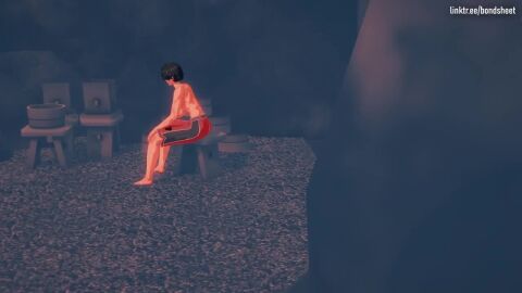 1girls 2boys ahe_gao anal cowgirl_position hot_spring kitagawa_marin large_breasts large_penis swimsuit swimsuit_pull tagme threesome tongue_out undressing video