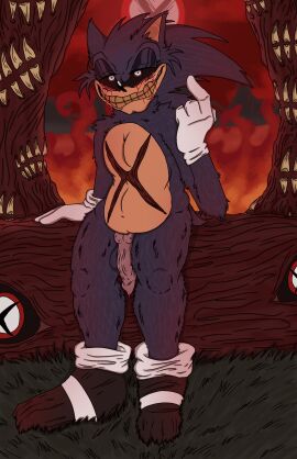 anthro balls bleeding_eyes chubby chubby_anthro chubby_male creepypasta digital_media_(artwork) eulipotyphlan first_person_view fur gloves hedgehog knot knotted_penis looking_at_viewer lord_x male male_only moobs penis pov precum precum_drip scar sega smile smiling smiling_at_viewer sonic.exe_(creepypasta) sonic.exe_(series) sonic_(series) sonic_the_hedgehog_(series) testicles vizlottz