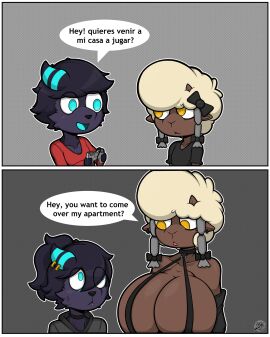 1boy 1girls 2d 2d_(artwork) 3d anthro anthro_female anthro_male anthro_only big_breasts bigger_female boobs_out breasts dolly_(jiqqy) female funny furry furry_female furry_male furry_only larger_female male meme pokemon pokemon_(species) shorter_male smaller_male zak_(zak_hitsuji) zak_hitsuji