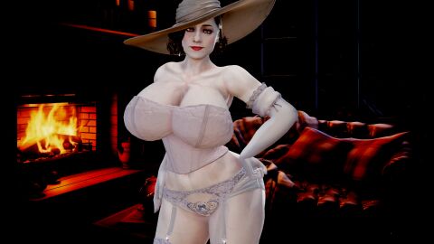 1girls 3d alcina_dimitrescu ass big_ass big_breasts big_thighs black_hair bottom_heavy breasts bust busty capcom chest curvaceous curvy curvy_figure dark_hair digital_media_(artwork) female female_focus giantess gigantic_breasts hips hourglass_figure huge_ass huge_breasts huge_thighs humanoid large_ass large_breasts large_female large_thighs legs light-skinned_female light_skin mature mature_female milf mini_giantess mother pale-skinned_female pale_skin resident_evil resident_evil_8:_village round_ass round_breasts section_(artist) solo tall_female thick thick_hips thick_legs thick_thighs thighs top_heavy villain villainess voluptuous voluptuous_female waist wedding_lingerie wide_hips wide_thighs wife