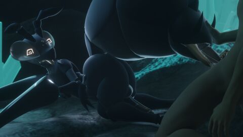 16:9 2boys 3d 4_arms antennae_(anatomy) anthro arthropod arthropod_abdomen ass balls better_version_at_source big_penis blender_eevee bodily_fluids cave claws compound_eyes crystal cum cum_on_penis digital_media_(artwork) dizzy_(artlegionary) duo femboy frottage genital_fluids genitals grey_body hand_on_tail hi_res human insects inside kneeling looking_at_another looking_at_partner looking_back looking_pleasured male male/male mammal mantis multi_arm multi_limb penetration penile penis pull_out rock segmented_arms segmented_body segmented_tail sex side_view slit_penetration slit_play smile spiral_eyes tail tongue tongue_out turborenegade watermark white_eyes widescreen yaoi