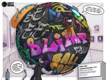 big_breasts breasts female furry gravityinbound huge_breasts inflation spherical_inflation tagme thick_thighs wide_hips