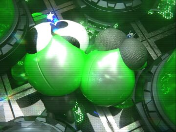 3d ass bbw big_ass big_breasts breasts bubble_ass bubble_butt cleavage female haydee haydee_(game) huge_ass huge_breasts inflation overweight qzk_forte slime_inflation tagme thick_thighs wide_hips