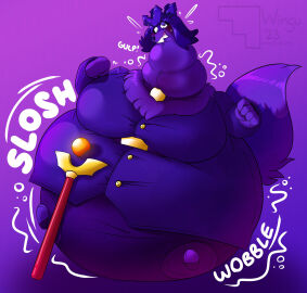 big_breasts blueberry_inflation breasts female furry huge_breasts inflation spherical_inflation tagme thick_thighs wide_hips wolforb2000