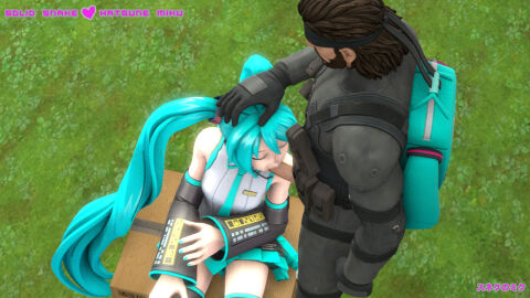 3d female fortnite hatsune_miku male male/female metal_gear_solid solid_snake vocaloid
