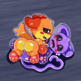 anthro anthro_on_anthro anthro_only aramatchan ass canid canine canis catnap_(poppy_playtime) critters_(poppy_playtime) cuntboy cuntboy/male dogday_(poppy_playtime) domestic_cat domestic_dog duo felid feline felis femboy femboy_on_cuntboy feminine feminine_cuntboy feminine_intersex furry_only genitals girly hi_res intersex male male_penetrating male_penetrating_cuntboy male_penetrating_intersex mammal no_humans penis poppy_playtime poppy_playtime_(chapter_3) pussy sex sissy smiling_critters tagme trap twink