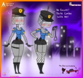 agonywelds angelsagony anthro ass breasts building buildings controversial controversy cop deki female male never_forget offensive officer police police_uniform policewoman sketch smaller_male taller_female tenna_(angelsagony) thick_ass thick_thighs thighs twin_towers wide_hips worldtradesisters