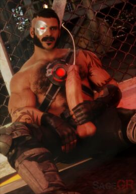 1boy 3d 3d_model artist_logo artist_name australian balls ballsack bara beard beefy big_balls big_penis body_hair boner chest_hair clothing cybernetic_eye erection facial_hair foreskin foreskin_folds frenulum fully_retracted_foreskin hairy hairy_chest hairy_male huge_cock human inner_foreskin kano_(mortal_kombat) male male_nipples male_only masculine_male mature_male mortal_kombat mortal_kombat_11 muscles muscular muscular_male mustache mutton_chops netherrealm_studios nipples partially_clothed pecs penis penis_out retracted_foreskin sagegr scrotum sideburns solo soul_patch tattoo tattooed_arm testicles uncircumcised uncut veiny_penis yaoi