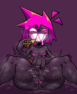 1girls anus ass eating feet female masturbation nanodude78 pizza pussy pussy_juice spread_legs spreading sweat sweaty_ass sweaty_butt voipina_(nanodude78)