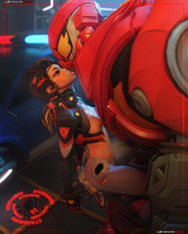 1girls 3d breasts breasts_out female implied_penetration implied_sex licking marvel marvel_comics marvel_rivals navel open_clothes peni_parker peni_parker_(marvel_rivals) perky_breasts poseidonx robot robot_on_human sp//dr sp//dr_(marvel_rivals) tongue tongue_out twintails