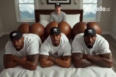 4boys ai ai_generated animated animation ass_focus ass_out ass_up assdreamsai dark-skinned_male gay male male_only tagme video wide_hips