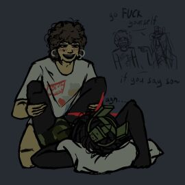 1x1x1x1 1x1x1x1_(forsaken) 2boys anal anal_sex boy clothing dialogue english_text ezka forsaken_(roblox) gay genderfluid lying_on_bed male male_only roblox roblox_game robloxian see-through self_upload selfcest shedletsky shedletsky_(forsaken) tagme text transparent_body visible_skeleton