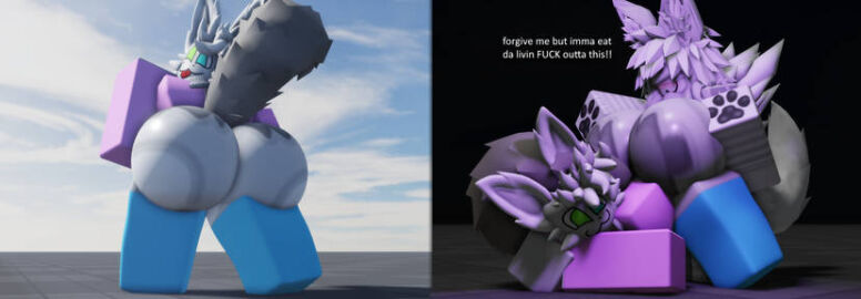 3d ass ass_grab ass_smothering ass_worship baseplate big_ass femboy furry gay luvia_(mermio) male massive_ass mermio roblox roblox_studio robloxian smothering smothering_ass tagme worship worshiping worshipping