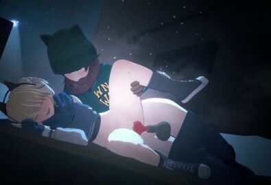 animal_genitalia animated droibles1 futa_on_female futanari knot knotted_penis knotting no_sound original original_character sex sleep_molestation sleep_sex sleeping somnophilia tagme video