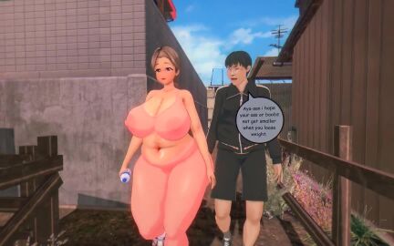 3d animated asmr big_breasts breasts_bounce chubby cum_in_pussy dialogue feet housewife japs8005 lifting lifting_person milf sandals sex_on_balcony sound sports_uniform tagme ugly_bastard video