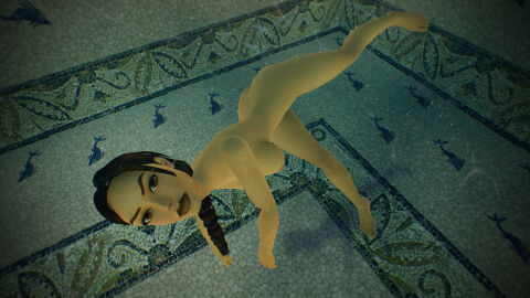 1girls 3d aspyr casual diving female fully_nude game_mod human lara_croft lara_croft_(classic) looking_at_viewer mod nonsexual nonsexual_nudity nude nude_female nudist pale_skin skinny_dipping solo swimming tomb_raider tomb_raider_remastered underwater water