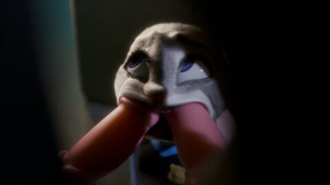 16:9 2024 3d animal_genitalia animal_penis anthro black_body black_fur bodily_fluids canid canine canine_genitalia canine_penis canis clothed clothing digital_media disney double_fellatio double_oral double_penetration european_rabbit fellatio female female_focus front_view fully_clothed fully_clothed_female fur genitals grey_body grey_fur group group_sex hi_res hiad inside interspecies judy_hopps lagomorph larger_male leporid looking_up male male/female mammal multiple_insertions open_mouth oral oryctolagus patreon penetration penile penis predator/prey purple_eyes questionable_consent rabbit rockyrcoon sex size_difference smaller_female solo_focus text threesome trio url widescreen wolf zootopia