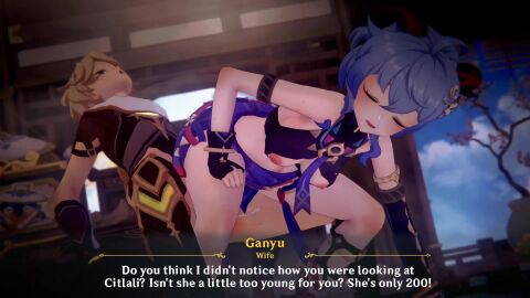 1boy 1girls 3d aether_(genshin_impact) ahe_gao ahegao_face ahoge animated anti-ntr balls ballsack big_cock big_penis blonde_hair blonde_hair_male blonde_male blue_hair blue_hair_female bottomless bottomless_male breasts breasts_out citlali_(genshin_impact)_(cosplay) cock cosplay cosplaying_as_character cum cum_in_pussy cum_inside cum_on_lower_body cumming cumming_while_penetrated female female_orgasm female_penetrated ganyu_(genshin_impact) genshin_impact hair horn horns hoyoverse huge_cock koikatsu large_cock large_penis light-skinned_female light-skinned_male light_skin long_cock long_penis longer_than_10_seconds looking_pleasured male male/female male_penetrating male_penetrating_female mihoyo nipples no_sound orgasm penetration penis pleasure_face pleasured_face pleasured_female pleasured_male pussy reverse_cowgirl_position riding riding_cock riding_penis sex shorter_than_30_seconds sitting sitting_down sitting_on_another sitting_on_lap sitting_on_penis sitting_on_person squirt squirting squirting_orgasm straight straight_sex tagme testicles text text_box vagina vaginal_penetration vaginal_sex video