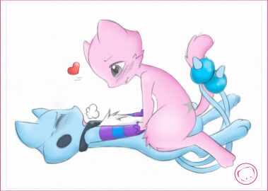 2012 2_tails 3_toes anthro arm_warmers armwear artist_collaboration back_markings biped blue_arm_warmers blue_armwear blue_body blue_clothing blue_ears blue_fur blue_tail blush blush_lines chest_tuft closed_eyes clothing cowgirl_position digitigrade dragonair dragonchu_(character) duo fairyfloss fan_character feet felid feline female female_on_top from_front_position fur fur_markings generation_1_pokemon grey_eyes hand_holding harumi heart_symbol hybrid legendary_pokemon looking_at_another looking_at_partner looking_down looking_down_at_another looking_down_at_partner looking_pleasured male male/female male_on_bottom mammal markings mew_(pokemon) multi_tail multicolored_arm_warmers multicolored_armwear multicolored_clothing multicolored_stripes nintendo nude nude_anthro nude_female nude_male on_bottom on_top pattern_arm_warmers pattern_armwear pattern_clothing pikachu pink_body pink_ears pink_fur pink_tail pokemon pokemon_(species) purple_armwear purple_clothing semi-anthro sex simple_background starlet_(fairyfloss) striped_arm_warmers striped_armwear striped_clothing stripes tail toes tuft two-tone_arm_warmers two-tone_armwear two-tone_clothing two-tone_stripes white_background