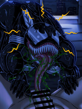 absurd_res alien alien_humanoid all_fours ass ass_up balls bodily_fluids breasts building censor_bar censored city city_background colored_saliva curtains duo emblem empty_eyes female first_person_view genitals green_saliva hi_res human human_on_humanoid humanoid humanoid_genitalia humanoid_penis ineffective_censorship interspecies long_tongue male male/female mammal marvel marvel_comics muscles muscular muscular_female muscular_humanoid nude open_mouth penis saliva sharp_teeth she-venom smile spider_sense symbiote tasuku13 teeth tongue tongue_out unknown_character unusual_bodily_fluids unusual_saliva vein veiny_muscles venom_(marvel) window