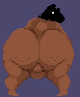 anal anal_beads animated anthro anus ass big_ass big_butt bodily_fluids breasts breastwizard capybara caviid cellulite digital_media_(artwork) disembodied_hand female huge_ass huge_butt looking_at_viewer loop mammal nude overweight overweight_female pixel_(artwork) pixel_animation rodent sex_toy simple_background solo solo_focus thick_thighs