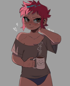 coffee female ramona_flowers scott_pilgrim tagme