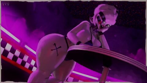 1boy1girl 3d animated comic dash23 dash3d english_text fazclaire's_nightclub fredina's_nightclub marie_(cryptia) marionette_(fnaf) nightclub sex sfm source_filmmaker tagme video
