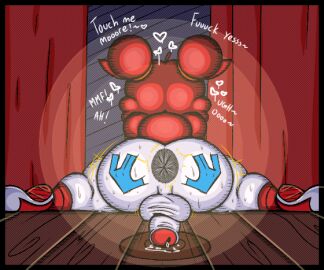1futa animatronic anon anus ass ass_focus ass_grab asshole babes_(smolzd) baby_(fnafsl) back_view background backsack balls ballsack big_ass big_penis bottomless circus_baby circus_baby_(fnaf) clothed clothing cock-tail dialog dialogue dickgirl erection fat_ass fat_butt female five_nights_at_freddy's fnaf futa_only futa_sans_pussy futanari hands-free handsfree_ejaculation huge_ass humanoid humanoid_penis intersex legs_apart musky musky_balls musky_butt musky_cock partially_clothed penis precum red_hair robot robot_girl smolzd solo sweat sweatdrop sweating sweaty sweaty_ass sweaty_balls sweaty_body sweaty_butt sweaty_genitalia sweaty_legs thick_thighs twintails wide_hips