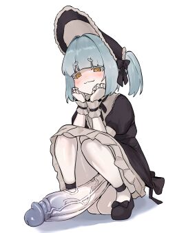 1futa 2d 2d_(artwork) 2d_artwork balls balls_peek big_balls big_penis blue_hair blush cock erect_penis erection exposed_balls exposed_penis futanari huge_cock imkay_3 intersex large_balls light-skinned_futa light_skin penis penis_out squatting tagme tagme_(character) vein veiny_penis white_background yellow_eyes