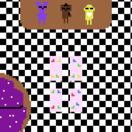 animated anthro avian bear belly belly_expansion belly_inflation bird bodily_fluids bonnie_(fnaf) canid canine chica_(fnaf) chicken corruption cum cum_in_mouth cum_inside deep_throat duo ether_unknown expansion fellatio five_nights_at_freddy's fox foxy_(fnaf) freddy_(fnaf) genital_expansion genital_fluids genital_growth genital_growth_(enlargement) genital_transformation humanoid inflation lagomorph leporid male male/male mammal navel oral oral_penetration penetration penile penis pixel_animation pixel_art purple_guy_(fnaf) rabbit restrained_arms scottgames sex transformation william_afton