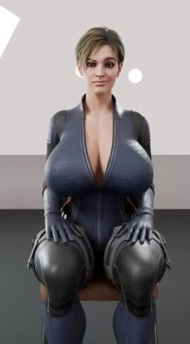 1girls ai_generated alternate_version_available animated aqua_eyes biohazard blonde blonde_female blonde_hair blonde_hair_female bouncing_ass bouncing_breasts cameltoe capcom cleavage curvy erect_nipples female gigantic_breasts grok huge_areolae huge_ass jill_valentine jill_valentine_(blonde) nai_diffusion no_sound puffy_nipples realistic resident_evil stable_diffusion thick_lips trijolo3d video voluptuous wide_hips yellow_hair