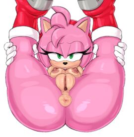 1girls amy_rose anthro anus areolae ass big_ass boots breasts bubble_ass bubble_butt fat_ass female female_only green_eyes guillion_(toshkarts) half-closed_eyes hedgehog huge_ass large_ass legs_up looking_at_viewer nipples nude nude_female presenting pussy pussy_juice solo sonic_(series) sonic_the_hedgehog_(series) thick_ass thick_thighs white_background wide_hips