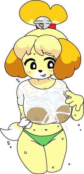 1girls animal_crossing anthro anthropomorph anthropomorphic areola areolae bell bell_collar big_areola big_areolae big_breasts big_nipples black_nose blush breasts brown_nipples cameltoe canine cassettedream clothes clothing collar dark_nipples dog_ears dog_girl dog_tail doubutsu_no_mori dream-cassette dripping dripping_wet ear erect_nipples female female_only fur green_clothes green_clothing green_panties green_underwear hips hoshime huge_areola huge_areolae huge_breasts huge_nipples isabelle_(animal_crossing) legs navel nintendo nipples nipples_visible_through_clothing open_mouth open_smile panties pussy see-through see-through_clothing shirt shizue_(doubutsu_no_mori) smile solo solo_female swimsuit tail thick_legs thick_thighs thighs transparent transparent_background transparent_clothing transparent_shirt underwear water wet wet_clothes wet_clothing wet_shirt white_clothes white_clothing white_shirt wide_hips yellow_fur