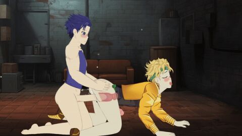 16:9_aspect_ratio animated animation cg_art dialogue dinotonte dio_brando game game_cg gay gay_domination gay_sex high_resolution jojo's_bizarre_adventure large_filesize lustscupid male phantom_blood playable stardust_crusaders videogame