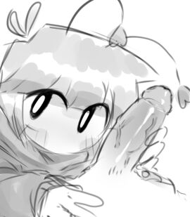 alien female grabbing_cock male original penis soupstary tagme uwustary vanilla yomi_(uwustary)