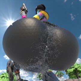 adri164 ass ass_bigger_than_head ass_focus ass_hair big_ass bubble_butt fat_ass female female_only fortnite hairy hairy_ass hairy_pussy huge_ass huge_butt looking_at_viewer looking_back looking_down pubes pussy rebel_(fortnite) robot robot_girl robot_humanoid tagme weapon wide_ass wide_hips