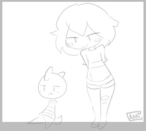 animated cami_gz camigz chara chara_(undertale) digested digested_prey digestion frisk frisk_(undertale) monster_kid same_size_vore soft_vore struggling struggling_prey tagme undertale unwilling_prey video vore vore_belly