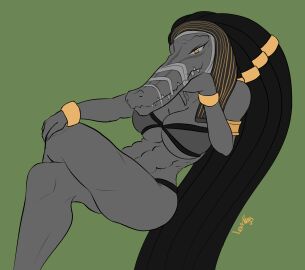 ammit ammit_(moon_knight) anthro crocodile crocodilian death_god demon demon_girl egyptian_mythology female goddess lewdigo marvel marvel_cinematic_universe marvel_comics moon_knight_(series) muscular muscular_anthro muscular_female mythology scalie scalie_female scalie_humanoid scalie_only