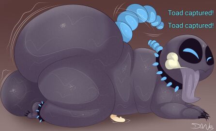 2d ambiguous_gender anal anal_penetration anal_rape anklet anthro anthro_on_anthro ass balls belly bfad big_ass big_balls big_dom_small_sub black_sclera blue_eyes bodily_fluids bone bone_in_mouth brown_background chain_chomp chubby closed_eyes collar dialogue digital_media_(artwork) faceless_character genitals hi_res huge_ass huge_balls hyper hyper_balls male male/ambiguous male_focus mario_(series) monster monster_chomp_(plushtrapboy) motion_lines nintendo on_bottom on_front on_top overweight pinned pinned_down plushgl1x plushtrapboyuwu raised_tail signature simple_background smile solo_focus speech_bubble spiked_anklet spiked_collar sweat sweaty_ass sweaty_balls sweaty_body sweaty_butt sweaty_genitalia sweaty_thighs tail tailwag text thick_thighs toad_(mario) tongue tongue_out