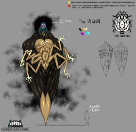 alien character_sheet chest_anus donut_anus eldritch_abomination eldritch_horror female genderless giant giantess huge_anus larger_female larger_male male model_sheet multi_arm multi_eye multi_limb nightmare_fuel nightmare_husbando original original_character plump_anus puffy_anus reference_sheet size_difference smaller_male the_vision_(zeblackballd) ze_blackball.d zeblackballd_(artist)