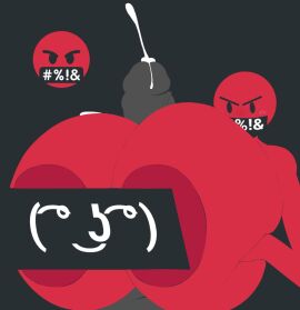 1boy 1girls angry angry_emoji angry_face angry_paizuri angry_sex areolae big_breasts big_penis breasts breasts_bigger_than_head censor_bar censored censored_nipples cum cumshot emoji emoji_(race) female grey_background grey_skin huge_breasts huge_cock iktomi large_breasts large_penis lenny_face male massive_breasts massive_penis no_outlines nude nude_female paizuri penis red_body red_skin titfuck titjob unseen_male_face videogamedunky