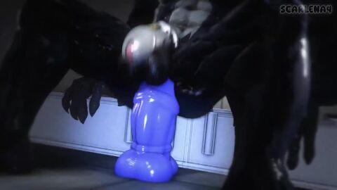 3d 3d_animation anal anal_insertion anal_sex animated bara big_dildo blue_dildo cum cumming cumming_while_penetrated dildo dildo_in_ass dildo_insertion dildo_penetration dildo_riding dildo_sitting gay huge_dildo lock_bulge marvel marvel_rivals moaning scarlena4 solo sound tagme thick_dildo venom_(marvel) venom_(marvel_rivals) video