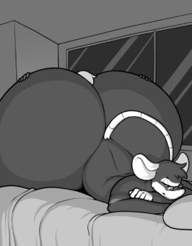 2boys anthro ass completely_nude deeper_club eating_ass face_in_ass femboy furry gay huge_ass hyper_ass kalnareff laying_on_bed male male_only melo_(kalnareff) naked_glasses nude nude_male rat solo_focus syd_(deeper_club) teacher yaoi