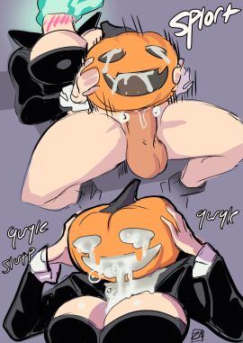 1futa 1girls 2024 2d 2d_(artwork) american_mythology big_breasts bodily_fluids breasts cum_in_food cum_in_pumpkin dullahan european_mythology excessive_cum female food food_fetish food_play futa_only futanari genital_fluids genitals gocktober halloween headless_horseman humanoid intersex light-skinned_futa light_skin literature masturbation monster_girl north_american_mythology onomatopoeia penetration penile penile_masturbation penile_penetration penis public_domain pumpkin pumpkin_girl pumpkin_masturbation solo zestysauce