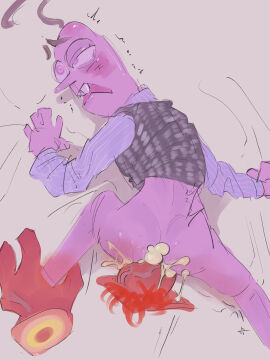 2boys anal_sex anger_(inside_out) ass cum cum_in_ass cum_inside fear_(inside_out) gay gay_anal gay_sex inside_out male male_only penis pox_0i twink veiny_penis yaoi