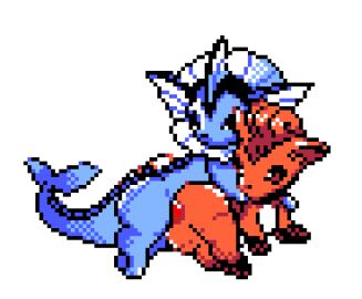 anal anal_only animated edited_by_necronomiccon eeveelution female feral feral_on_feral interspecies male male/female nintendo penetration pixel_animation pixel_art pokemon pokemon_(species) vaporeon vulpix
