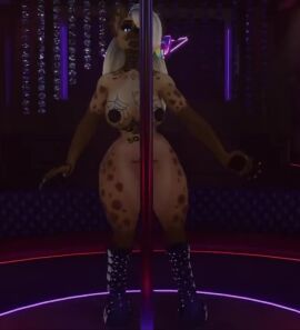 1girls 3d animated anthro fat_ass furry hyena hyena_girl large_breasts long_hair mostly_nude multicolored_hair naked shaking_ass solo sound spots strip_club stripper_pole swaying_ass swaying_hips tagme tattoo tattoos thick_thighs unknown_artist video vrchat vrchat_avatar white_hair