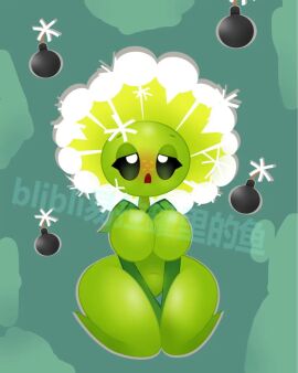 1girls anthro anthrofied ass breasts dandelion_(pvz) female flora_fauna ks_xf plant plant_girl plant_humanoid plantie plants_vs._zombies plants_vs_zombies popcap_games pussy 易拉罐里的鱼